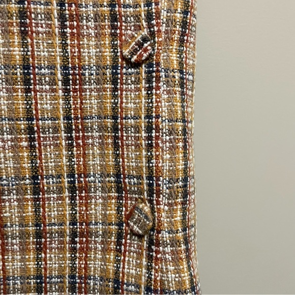 Minimum 70s Vintage Inspired Tweed Skirt Women’s European 34 or Size Small - Picture 2 of 8